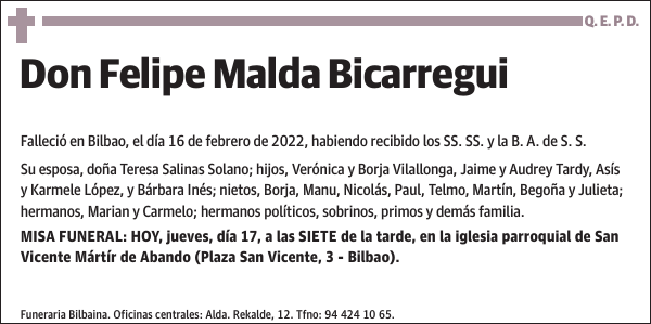 Felipe Malda Bicarregui