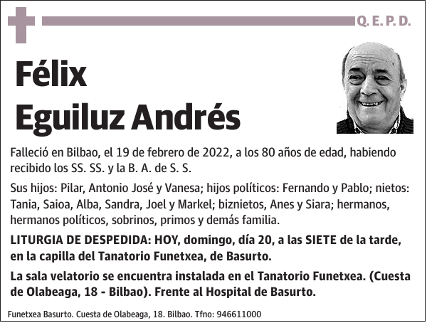 Félix Eguiluz Andrés