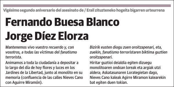 Fernando Buesa Blanco Jorge Díez Elorza