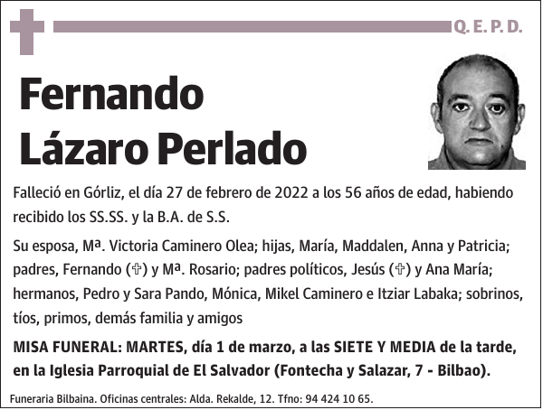 Fernando Lázaro Perlado