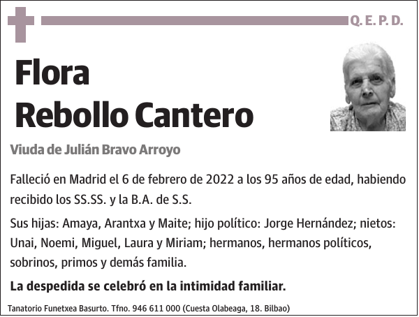 Flora Rebollo Cantero