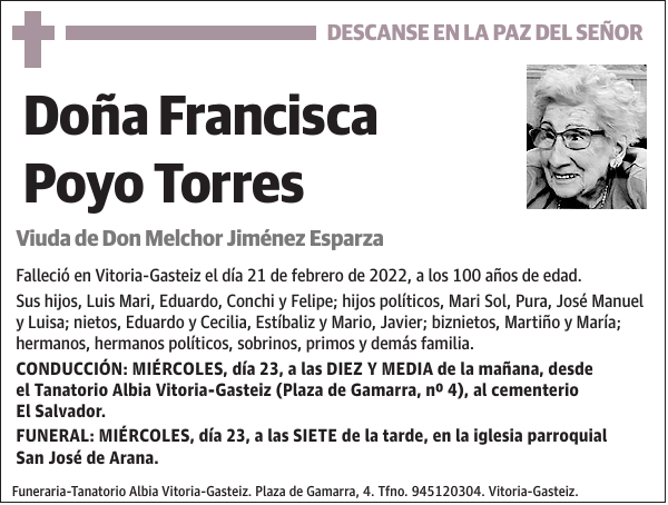 Francisca Poyo Torres