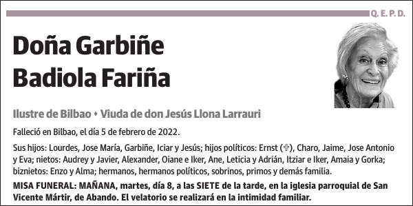 Garbiñe Badiola Fariña