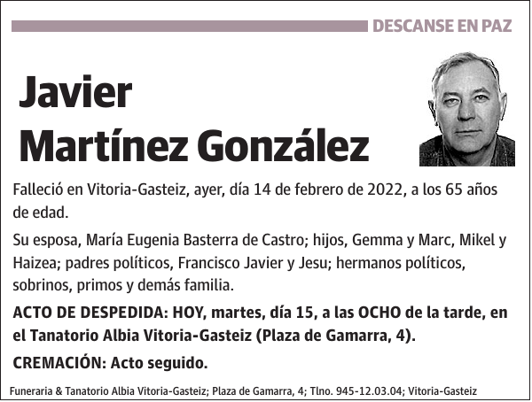 Javier Martínez González