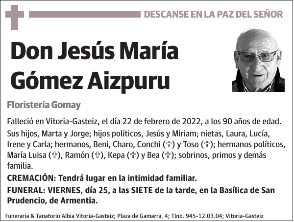 Jesús María Gómez Aizpuru