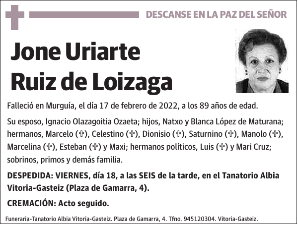Jone Uriarte Ruiz de Loizaga