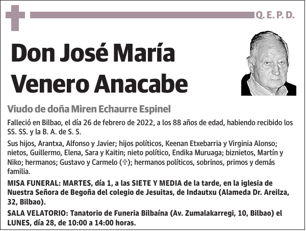 José María Venero Anacabe