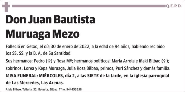 Juan Bautista Muruaga Mezo