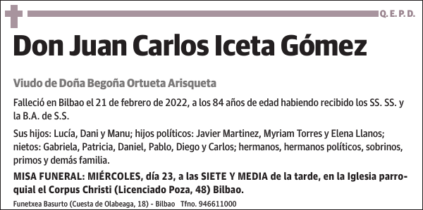 Juan Carlos Iceta Gómez