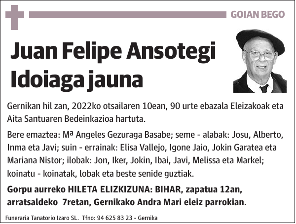 Juan Felipe Ansotegi Idoiaga