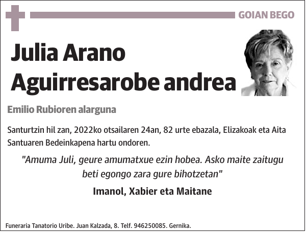 Julia Arano Aguirresarobe