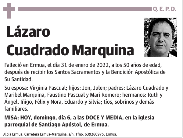 Lázaro Cuadrado Marquina