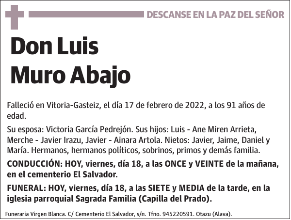 Luis Muro Abajo