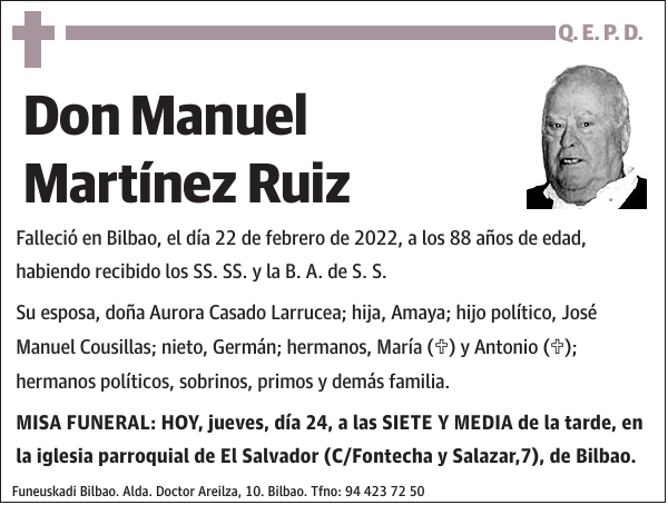 Manuel Martínez Ruiz