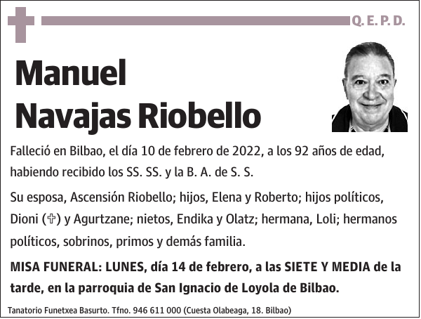 Manuel Navajas Riobello