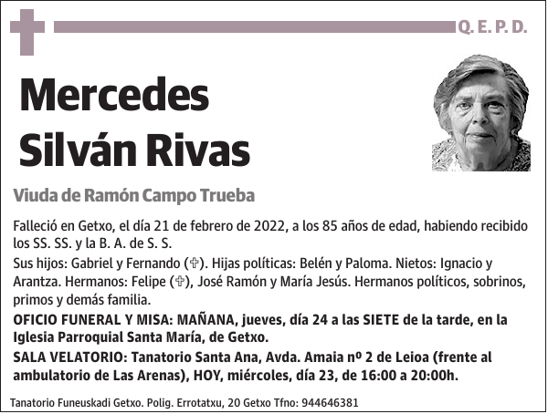 Mercedes Silván Rivas