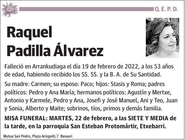 Raquel Padilla Álvarez