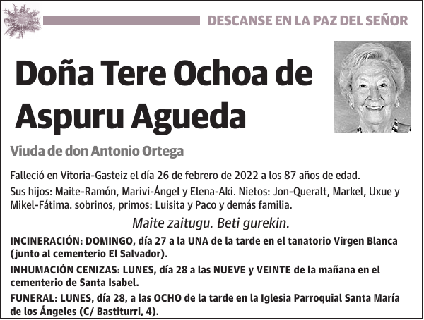Tere Ochoa de Aspuru Agueda