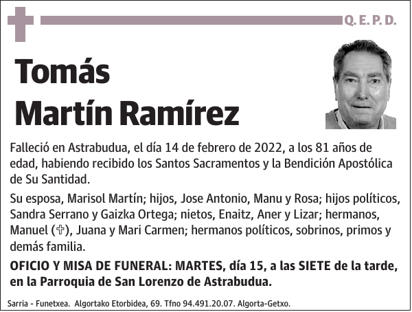 Tomás Martín Ramírez