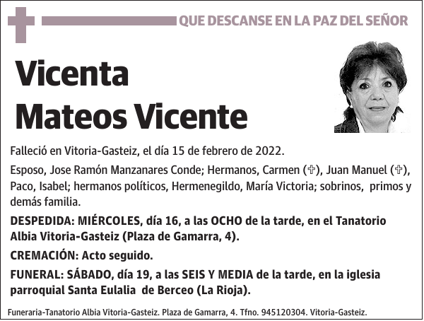 Vicenta Mateos Vicente