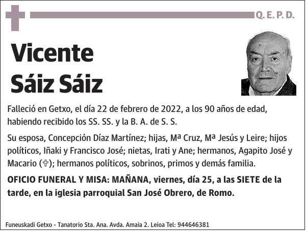 Vicente Sáiz Sáiz