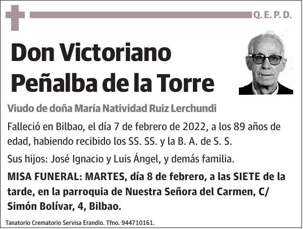 Victoriano Peñalba de la Torre