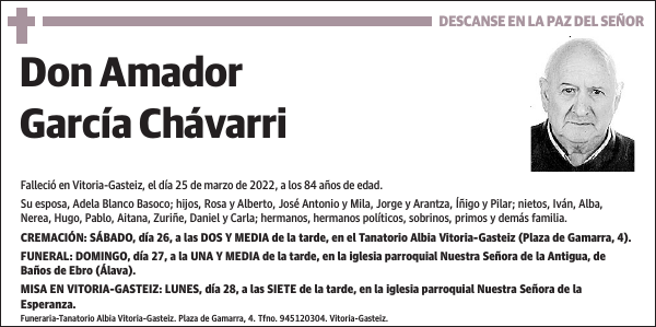 Amador García Chávarri