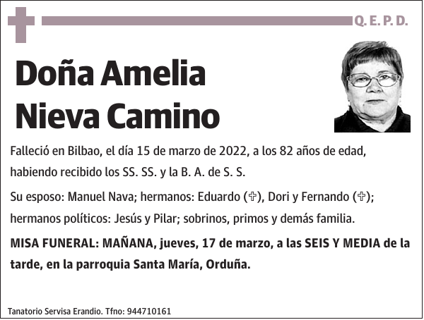 Amelia Nieva Camino