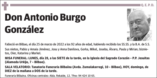 Antonio Burgo González