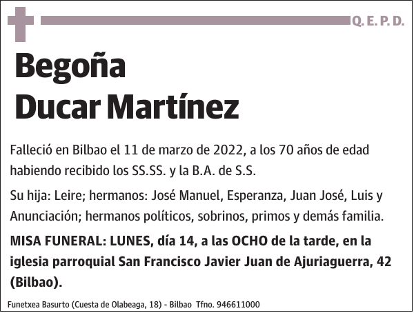 Begoña Ducar Martínez