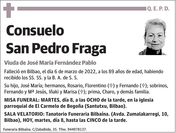 Consuelo San Pedro Fraga