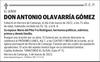 DON  ANTONIO  OLAVARRÍA  GÓMEZ