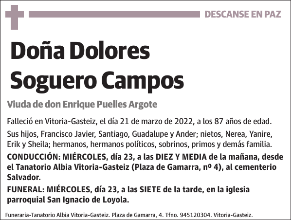 Dolores Soguero Campos