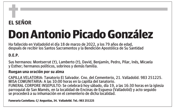 Don Antonio Picado González