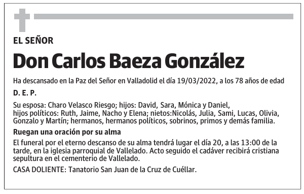 Don Carlos Baeza González