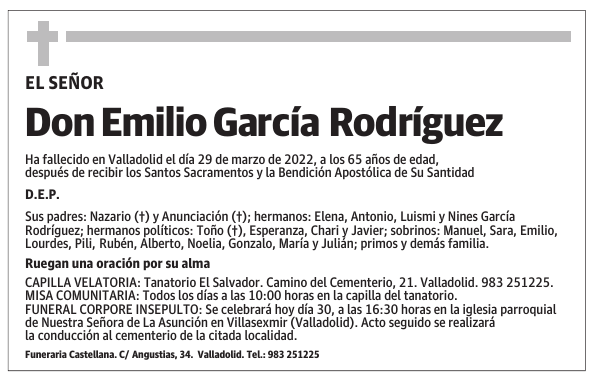 Don Emilio García Rodríguez