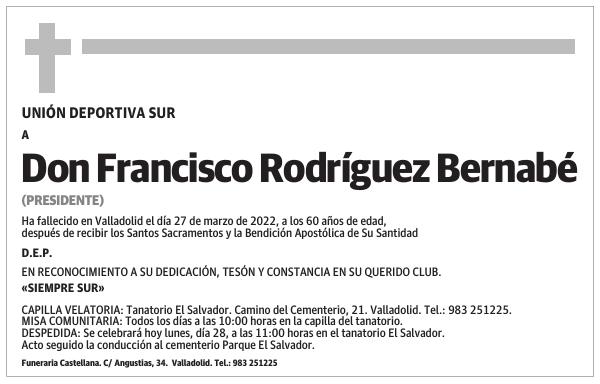 Don Francisco Rodríguez Bernabé