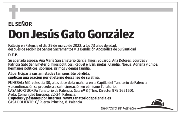 Don Jesús Gato González