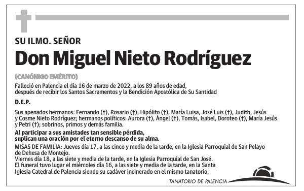 Don Miguel Nieto Rodríguez