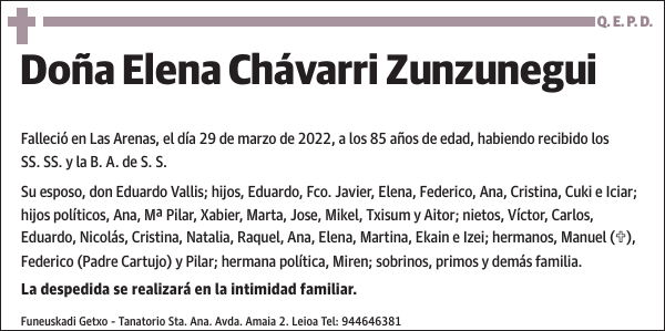 Elena Chávarri Zunzunegui