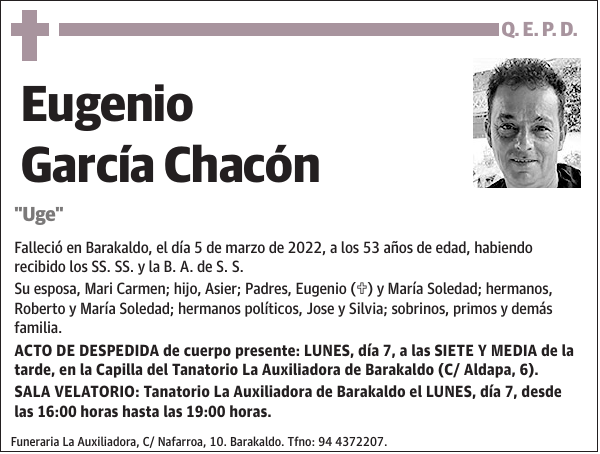 Eugenio García Chacón