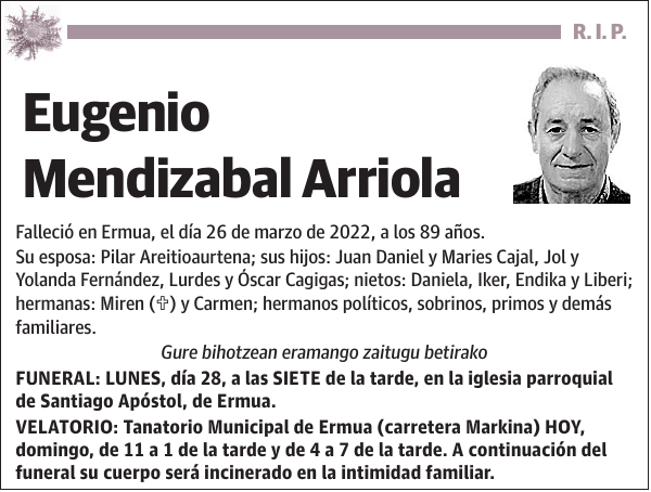 Eugenio Mendizabal Arriola