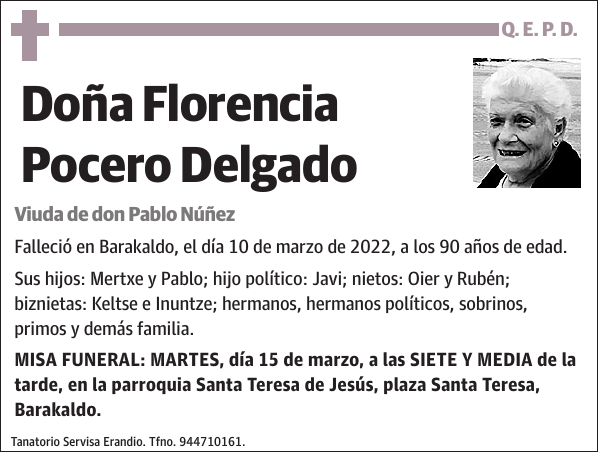 Florencia Pocero Delgado