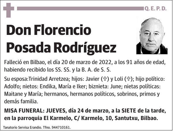 Florencio Posada Rodríguez