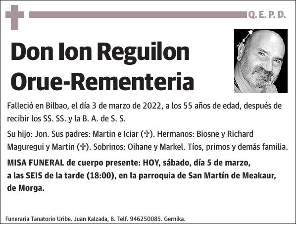 Ion Reguilon Orue-Rementeria