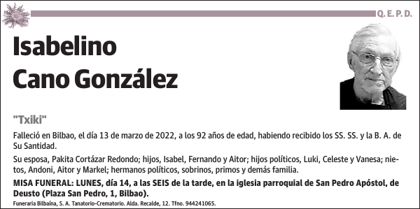 Isabelino Cano González
