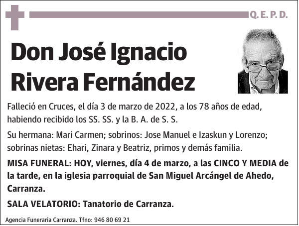 José Ignacio Rivera Fernández