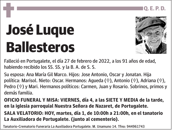 José Luque Ballesteros