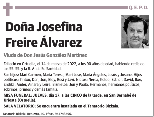 Josefina Freire Álvarez