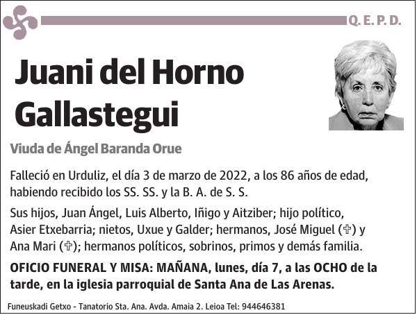 Juani del Horno Gallastegui